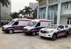 Công ty TNHH Hà Nội AMBULANCES  và UBND tỉnh Quảng Ninh bàn giao 3 xe cứu thương, phòng dịch tiêu chuẩn quốc tế cho ngành Y tế
