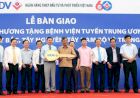 46 xe cứu thương đầy đủ tiện nghi được BIDV tặng bệnh viện và các cơ sở y tế