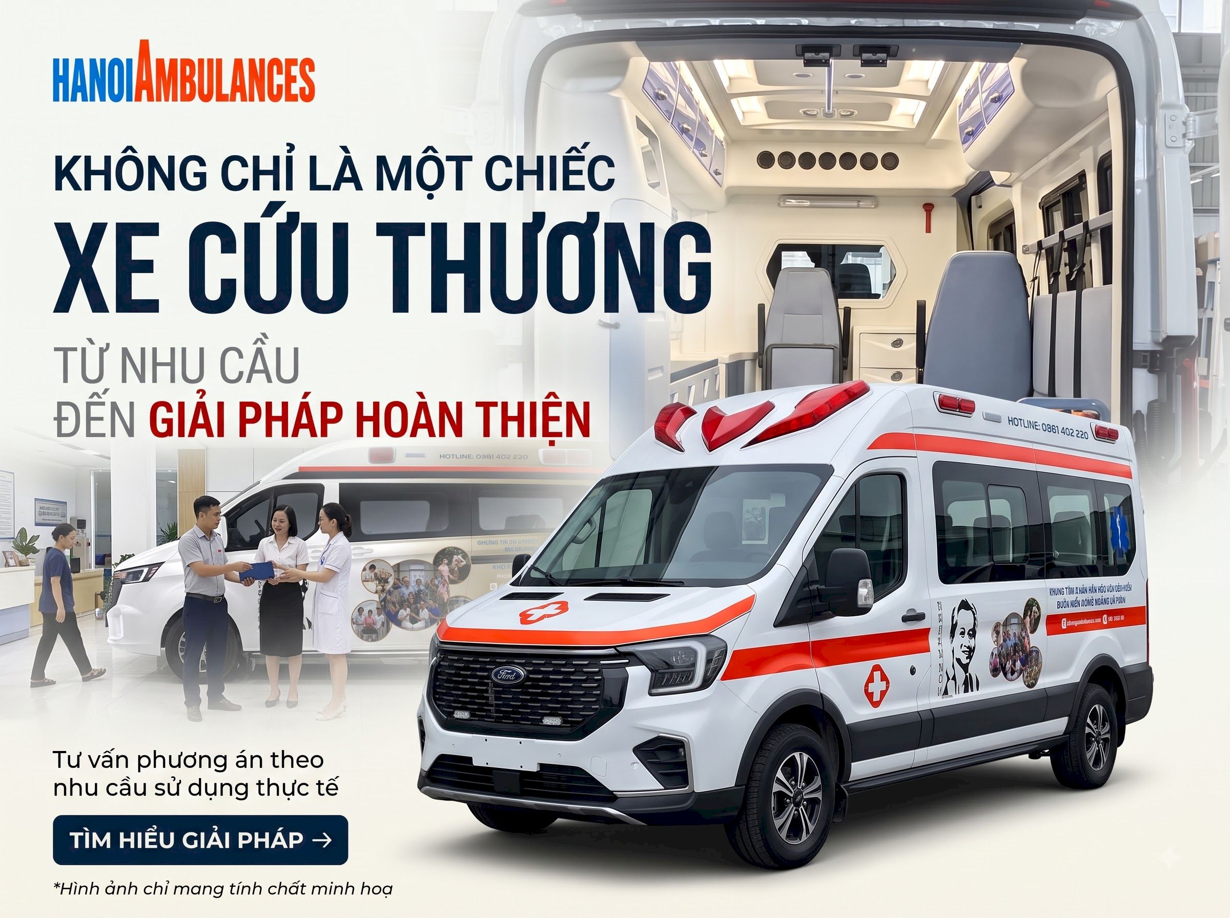 Bên trong xe cứu thương có gì? Khám phá khoang bệnh nhân chuyên dụng