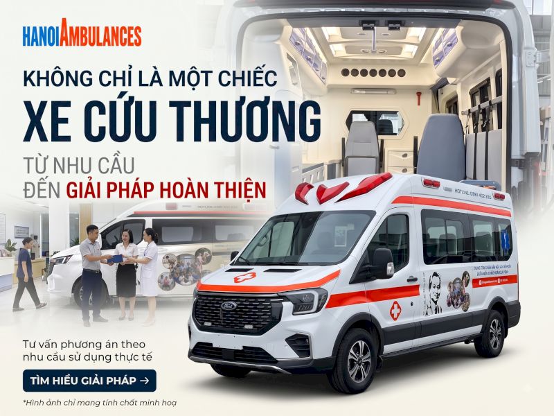 Bên trong xe cứu thương có gì? Khám phá khoang bệnh nhân chuyên dụng